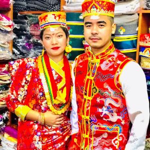 Tamang Traditional Marriage Dress