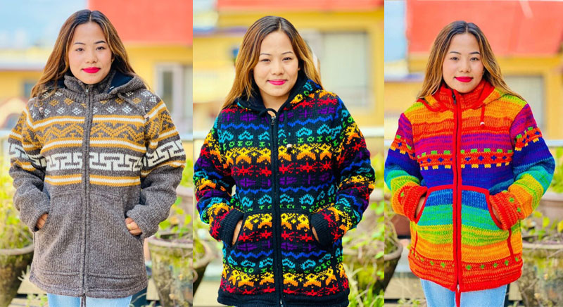 Woolen Jacket – Fairtrade & Handmade in Nepal